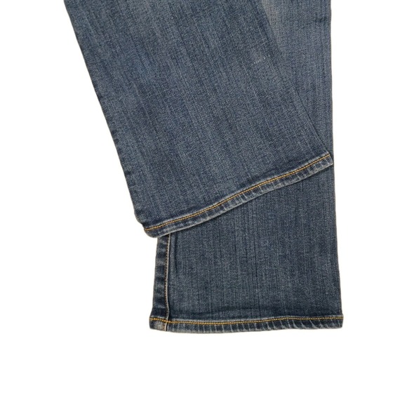 Women's Size 4 Short American Eagle Super Stretch Skinny Kick Blue Jeans (29x29) - Picture 8 of 9